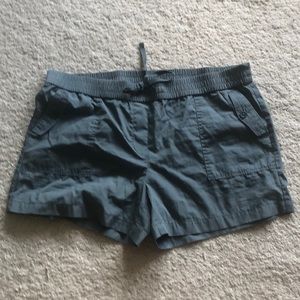 Loft Outlet slate blue cargo shorts